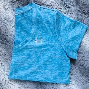Blue Under Armour Short Sleeve